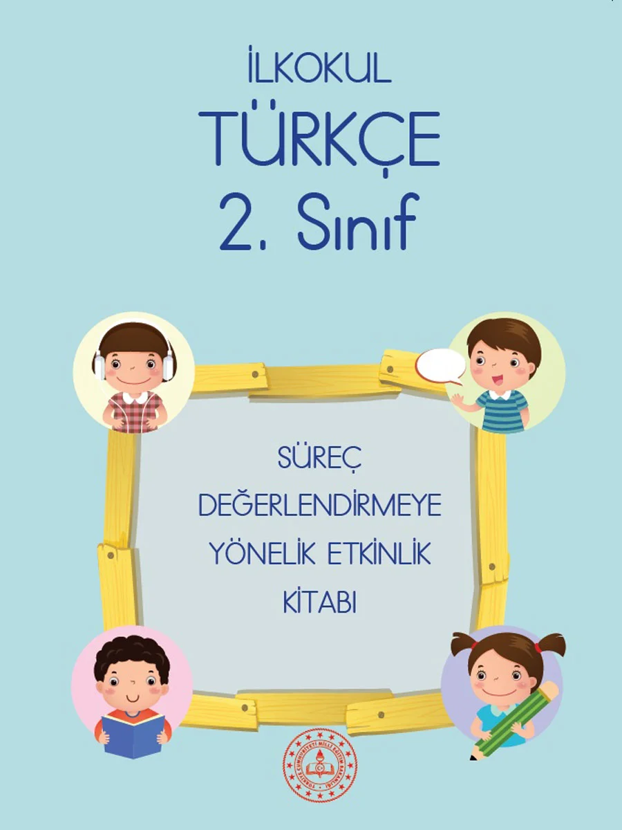 2. Sınıf Türkçe Süreç Değerlendirmeye Yönelik Etkinlik Kitabı (MEB)