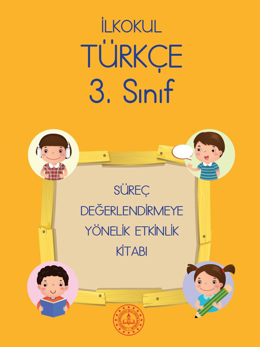 3. Sınıf Türkçe Süreç Değerlendirmeye Yönelik Etkinlik Kitabı (MEB)