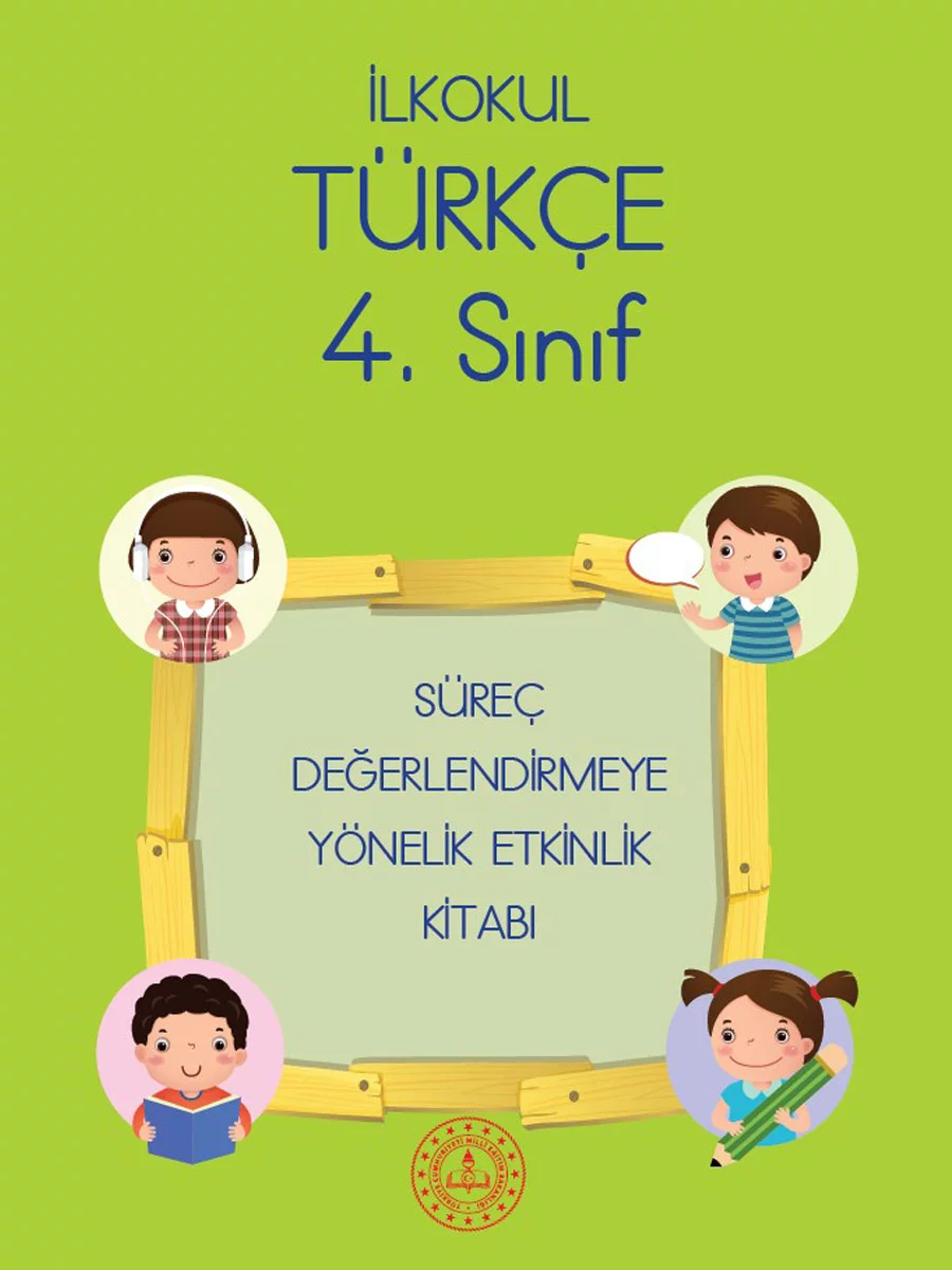 4. Sınıf Türkçe Süreç Değerlendirmeye Yönelik Etkinlik Kitabı (MEB)