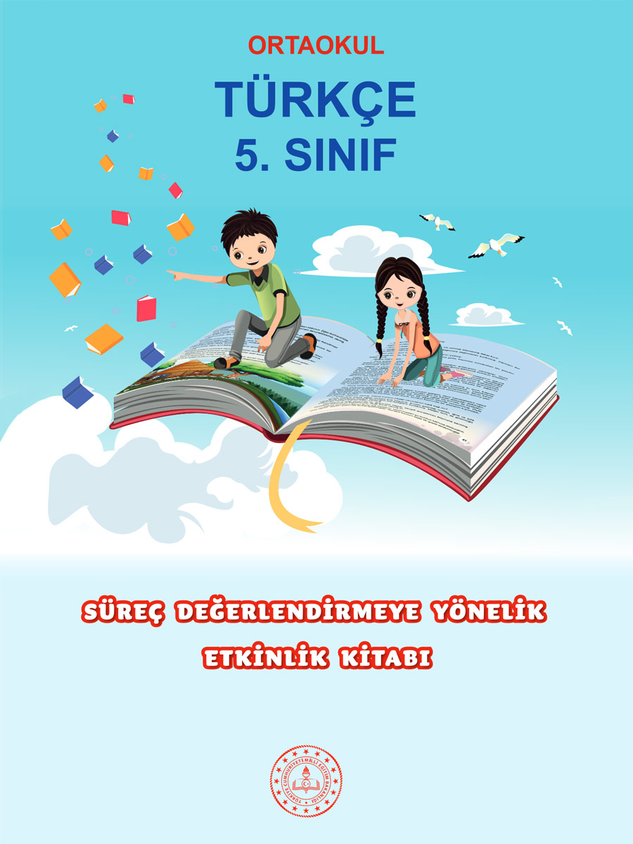 5. Sınıf Türkçe Süreç Değerlendirmeye Yönelik Etkinlik Kitabı (MEB)